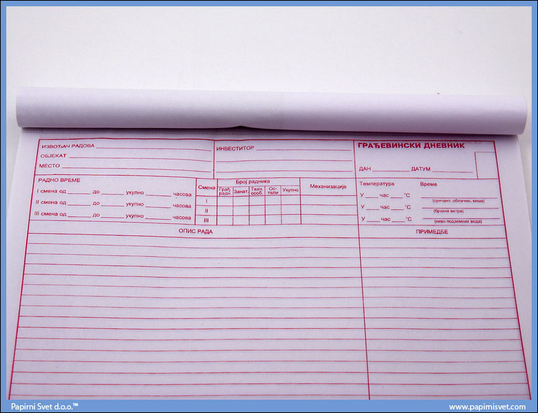Gradevinski dnevnik obrazac js3100 excel lasopadroid