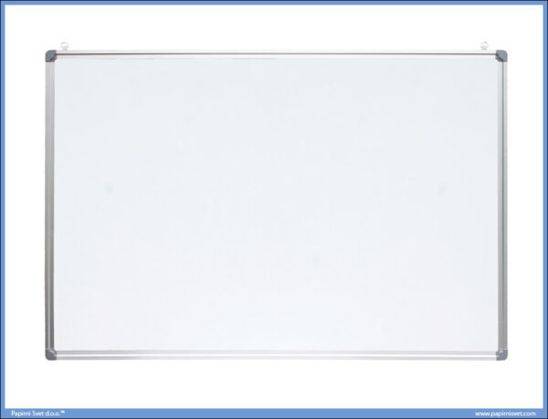 Bela tabla magnetna 45x60cm aluminijumski ram, Optima