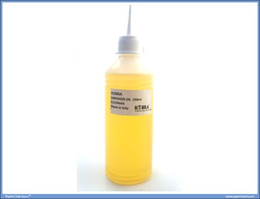Specijalno ulje za podmazivanje uništivača papira 250ml Kobra