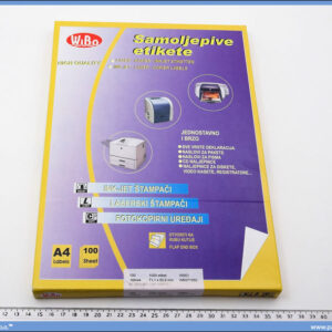 Etikete 71x50.8 100 listova, WiBo