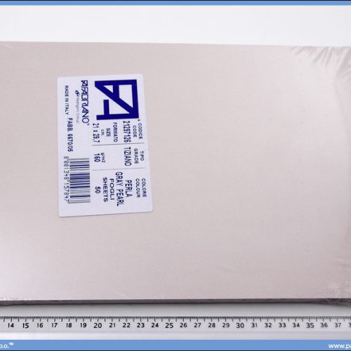 Karton A4 160gr. biserni 1/50, Fabriano