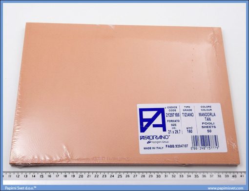 Karton A4 160gr. boja kože 1/50, Fabriano