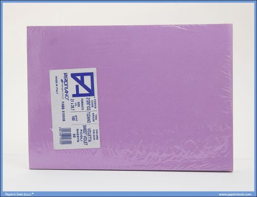 Karton A4 160gr. ljubičasti 1/50, Fabriano