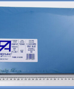Karton A4 160gr. plavo sivi 1/50, Fabriano