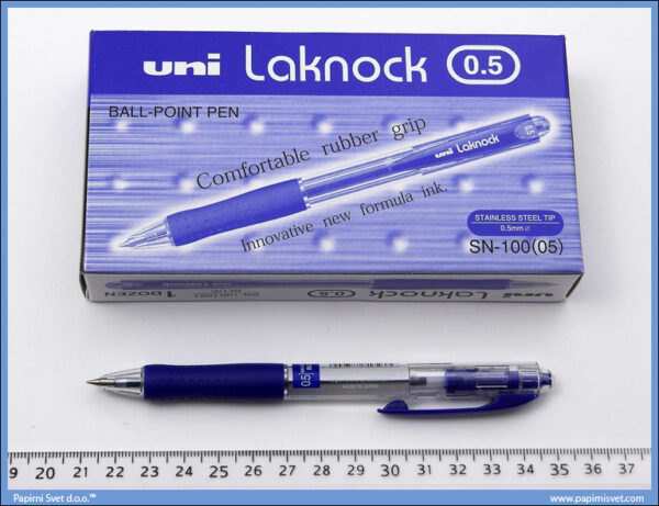 Hemijska olovka Laknock sn-100 plava, Uni