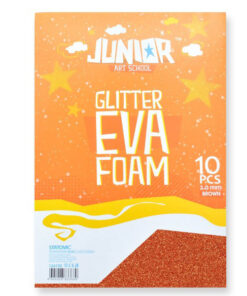 Pena karton A4 EVA GLITTER BRONZA 1/10, Junior