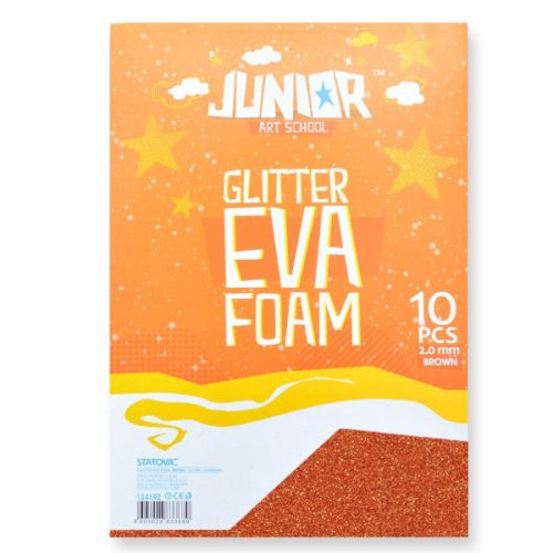 Pena karton A4 EVA GLITTER BRONZA 1/10, Junior