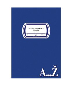 Index-Registar sveska Abeceda A4 sa spiralom OPTIMUM