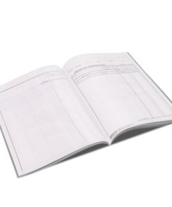 Obračunski list građevinske knjige A4 Ilijanum