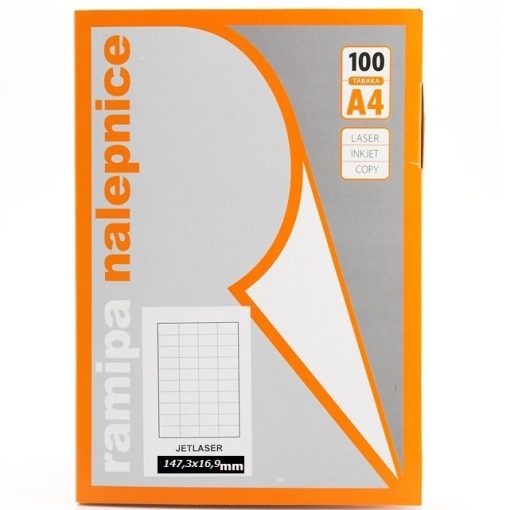 Etikete-nalepnice 147.3x16.9mm 100 listova, WiBo