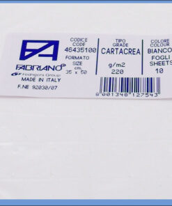 Karton B3 35x50cm beli, Fabriano