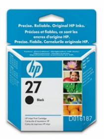 HP No.27 Black InkJet Print Cartridge [C8727AE]
