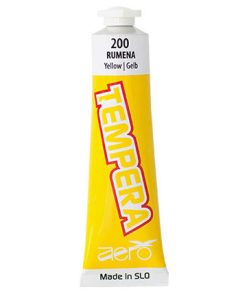 Tempera 42ml RUMENO ŽUTA - YELLOW GELB 200, Aero