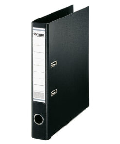 Registrator samostojeći PREMIUM PVC USKI CRNI, Fornax