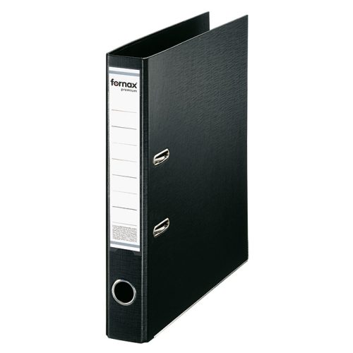 Registrator samostojeći PREMIUM PVC USKI CRNI, Fornax