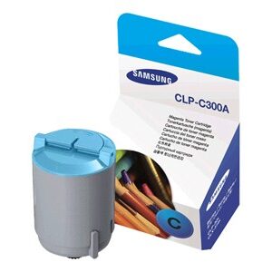 Samsung CLPC300A Cyan Toner Cartridge, Samsung CLP-C300A
