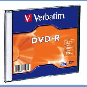 DVD-R 16X 4.7GB 120min, Verbatim