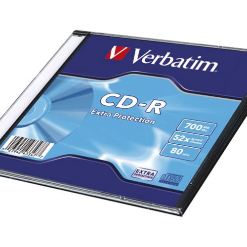 CD-R 52x speed, Verbatim