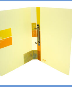 Alternative view of Fascikla RING BINDER sa 2 ringa 20mm TRANSPARENT ŽUTA, Comix