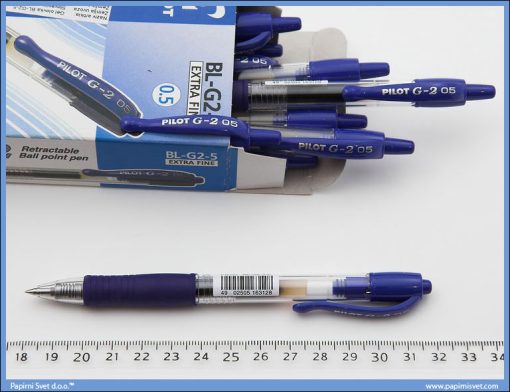 Olovka roler G-2 0.5 PLAVA, Pilot - Image 2