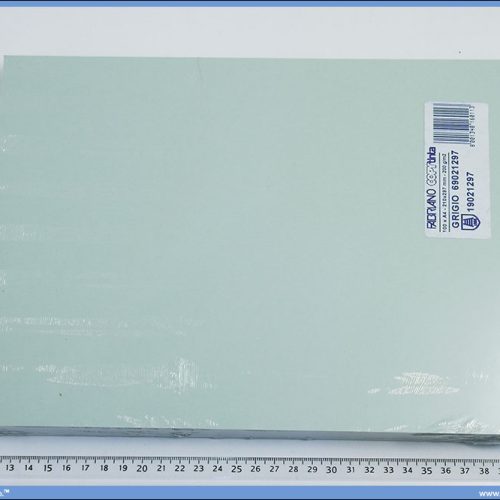 Papir/Karton u boji A4 1/100, 200gr SIVI/GRIGIO, Fabriano