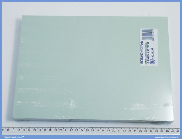 Papir/Karton u boji A4 1/100, 200gr SIVI/GRIGIO, Fabriano