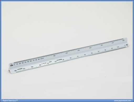 Razmernik lenjir tehnički PVC 1:500-1:2500, Staedtler - Image 2