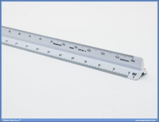 Razmernik lenjir tehnički PVC 1:100-1:500, Staedtler - Image 7