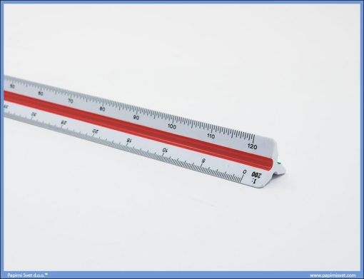 Razmernik lenjir tehnički PVC 1:100-1:500, Staedtler - Image 5