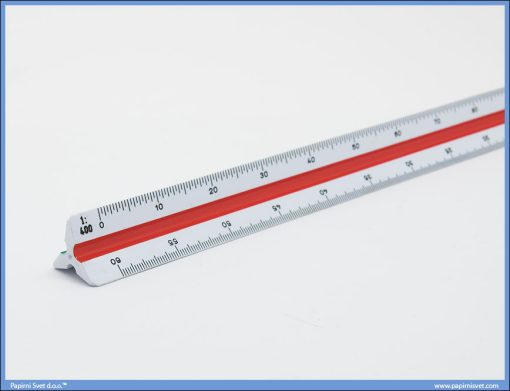 Razmernik lenjir tehnički PVC 1:100-1:500, Staedtler - Image 4