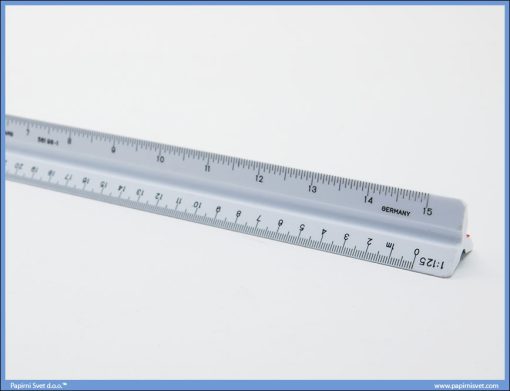 Razmernik lenjir tehnički PVC 1:20-1:125, Staedtler - Image 6