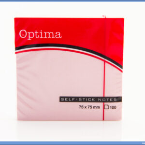 STICKY NOTES samolepljivi blokčić 75x75mm ROZE