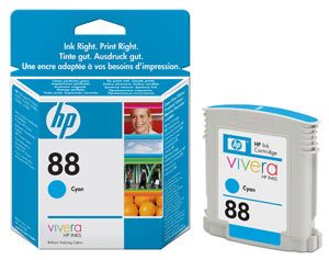 HP C9386AE Cyan Cartridge (HP 88)
