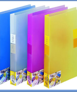 Fascikla RING BINDER sa 2 ringa 20mm TRANSPARENT BELA, Comix