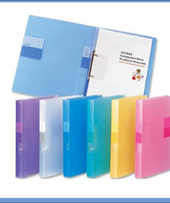 Alternative view of Fascikla RING BINDER sa 2 ringa 20mm TRANSPARENT BELA, Comix