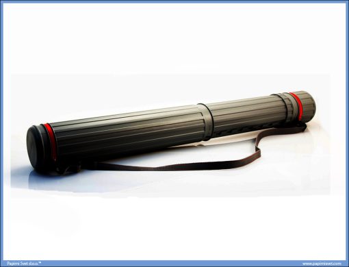 Futrola - Tuba za crteže raširujuća CRNA 60cm-110cm Pop Tools - Image 2