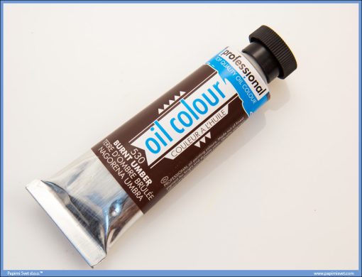Uljana boja 45ml BURNT UMBER, Professional