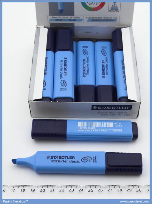 Tekst marker plavi, Staedtler