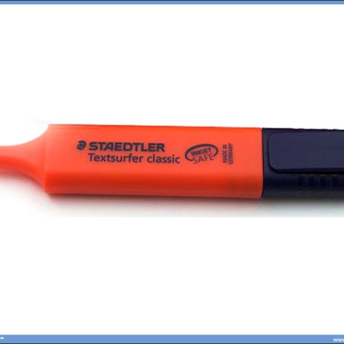Tekst marker crveni, Staedtler