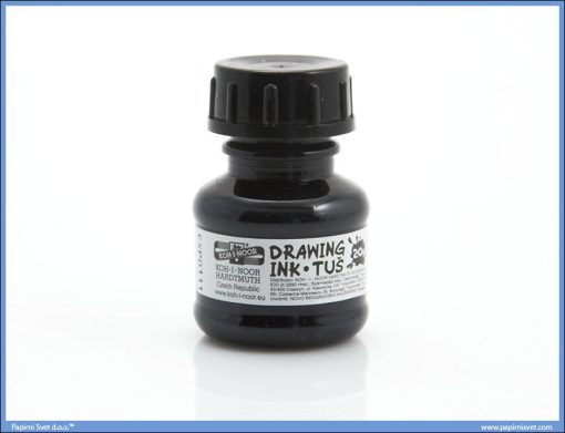 Tuš za likovno CRNI, Koh-I-Noor - Drawing ink black