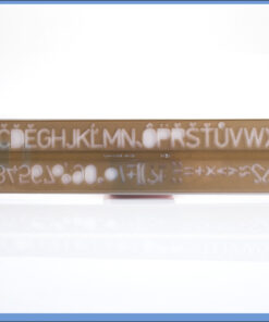Šabloni za slova 2mm, Koh-I-Noor