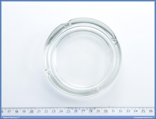 Pepeljara staklena SELENA 10.4cm