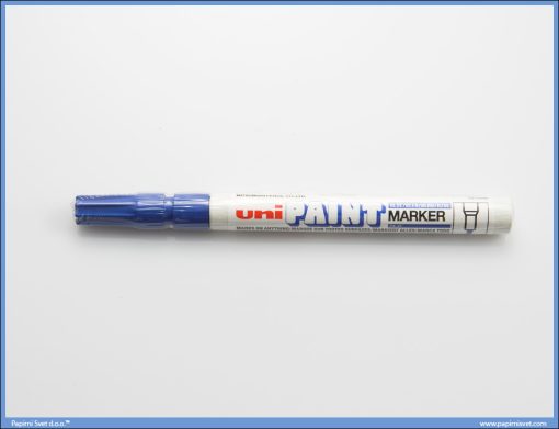 Marker uljani PLAVI tanji px-21 Uni
