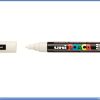 Marker na vodenoj bazi POSCA WHITE - BELI, Uni