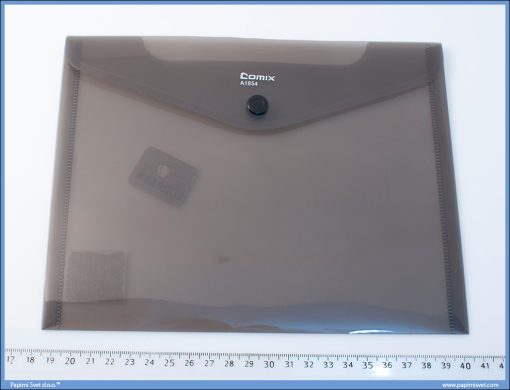 Fascikla A5 PVC koverat A1854 CRNA, Comix