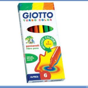 Flomasteri 1/6 TURBO COLOR, Giotto