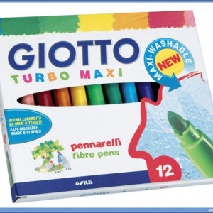 Flomasteri 1/12 TURBO MAXI, Giotto