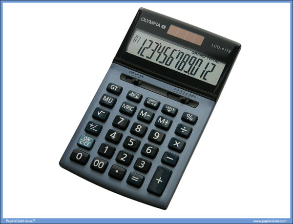 Kalkulator-Digitron OLYMPIA LCD 4112