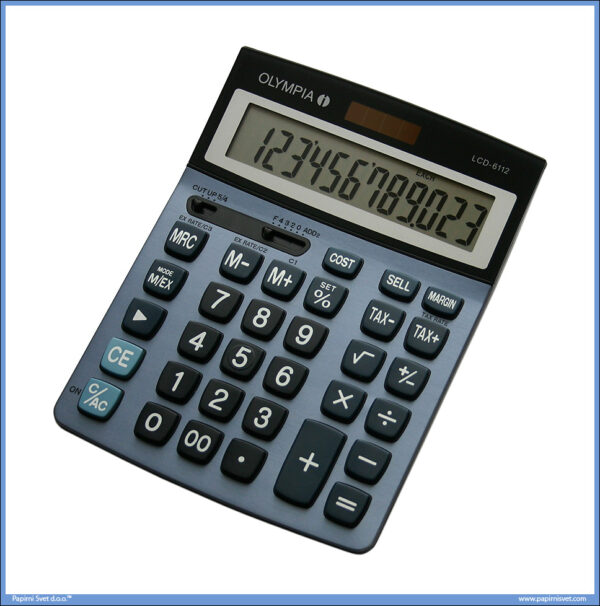 Kalkulator-Digitron OLYMPIA LCD 6112