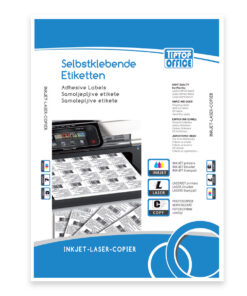 Etikete-nalepnice okrugle prečnik Ø 60mm 100 lista